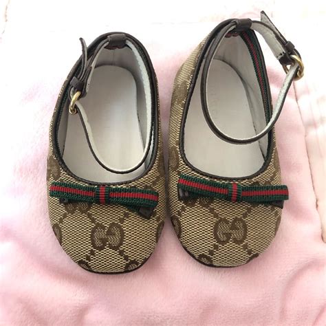 gucci baby shoes.